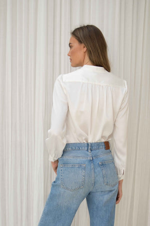 Olivia Blouse | Ivory