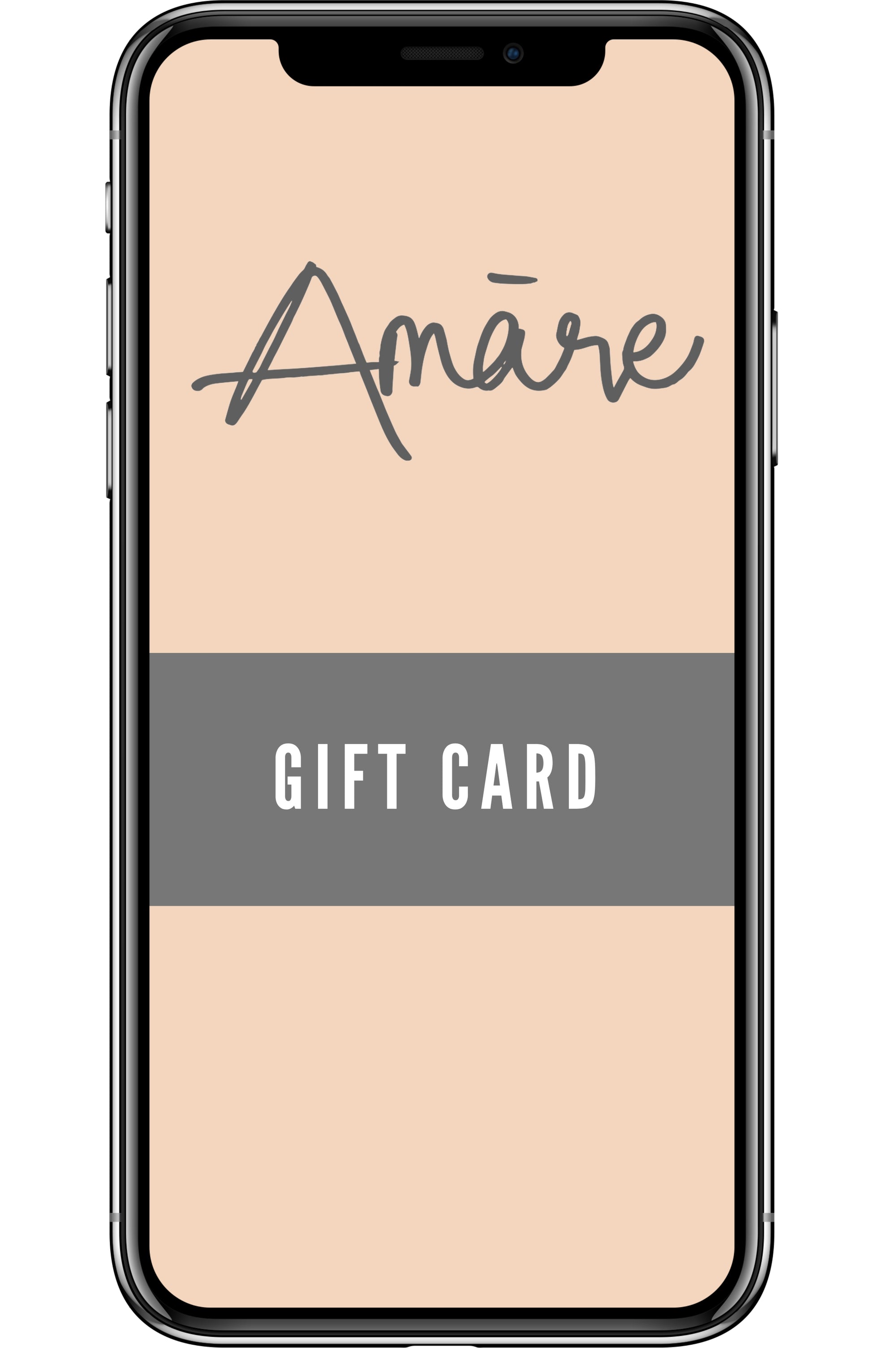 Amāre Online Gift Card